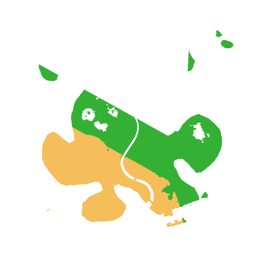 Biome Rust Map: Procedural Map, Size: 2000, Seed: 818973022