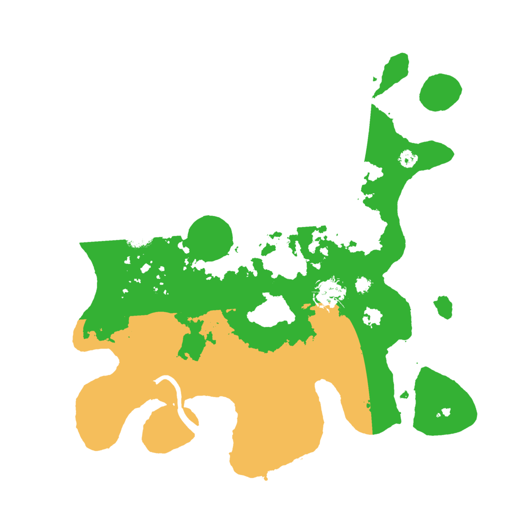 Biome Rust Map: Procedural Map, Size: 3000, Seed: 1098041247