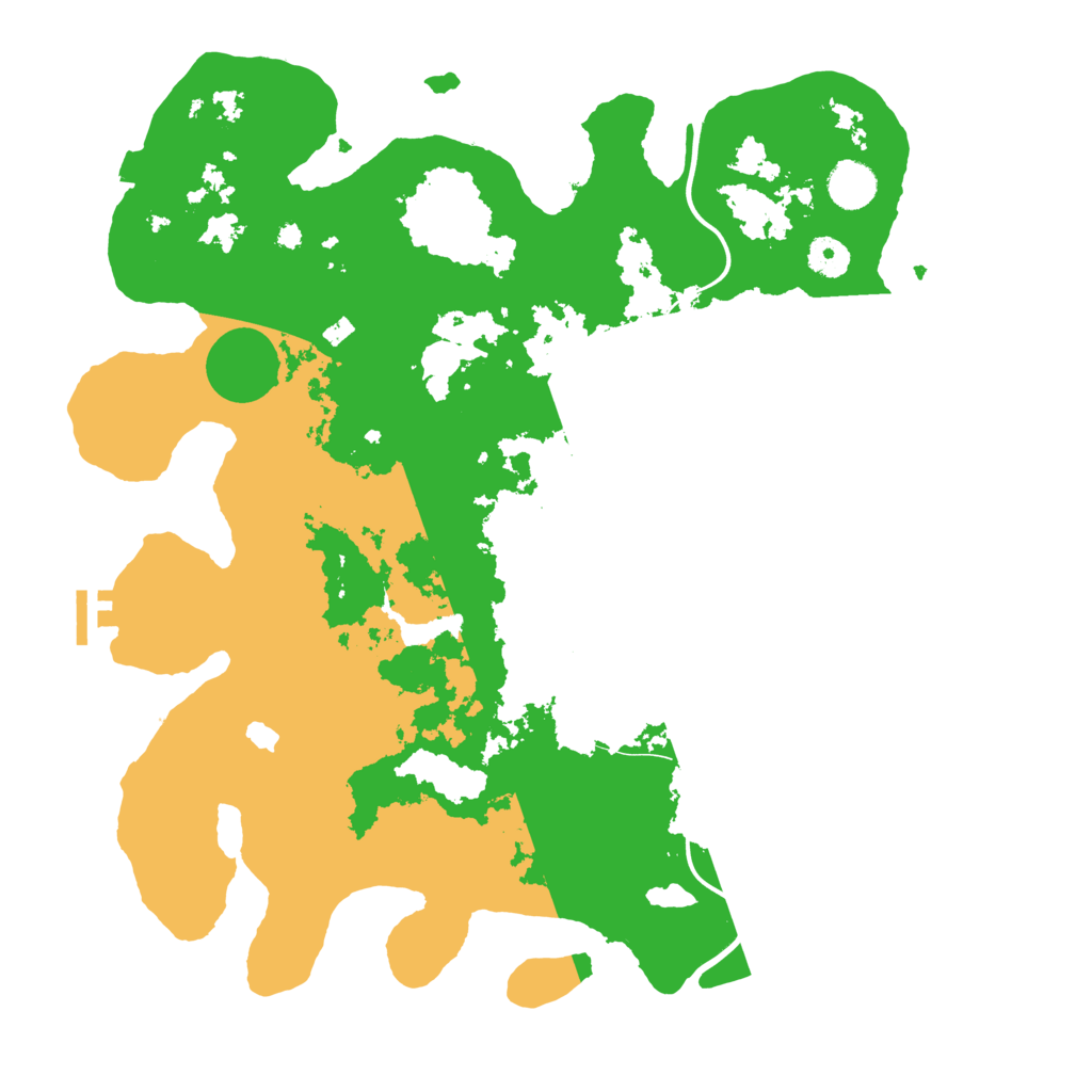 Biome Rust Map: Procedural Map, Size: 4000, Seed: 354978