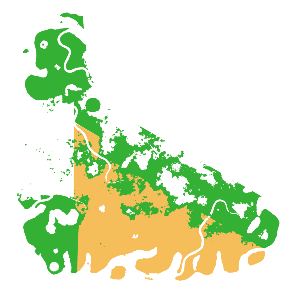 Biome Rust Map: Procedural Map, Size: 5500, Seed: 6543291
