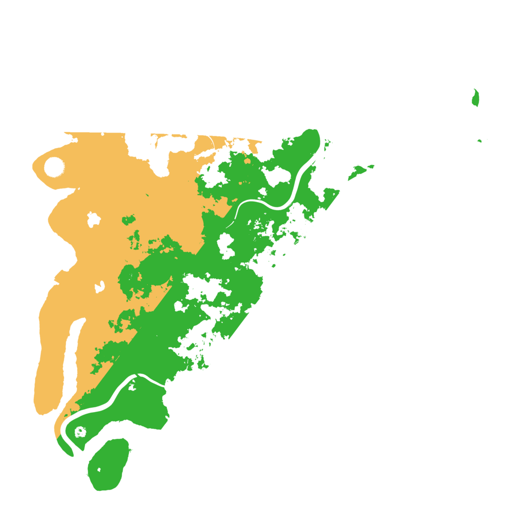 Biome Rust Map: Procedural Map, Size: 4500, Seed: 1789990265