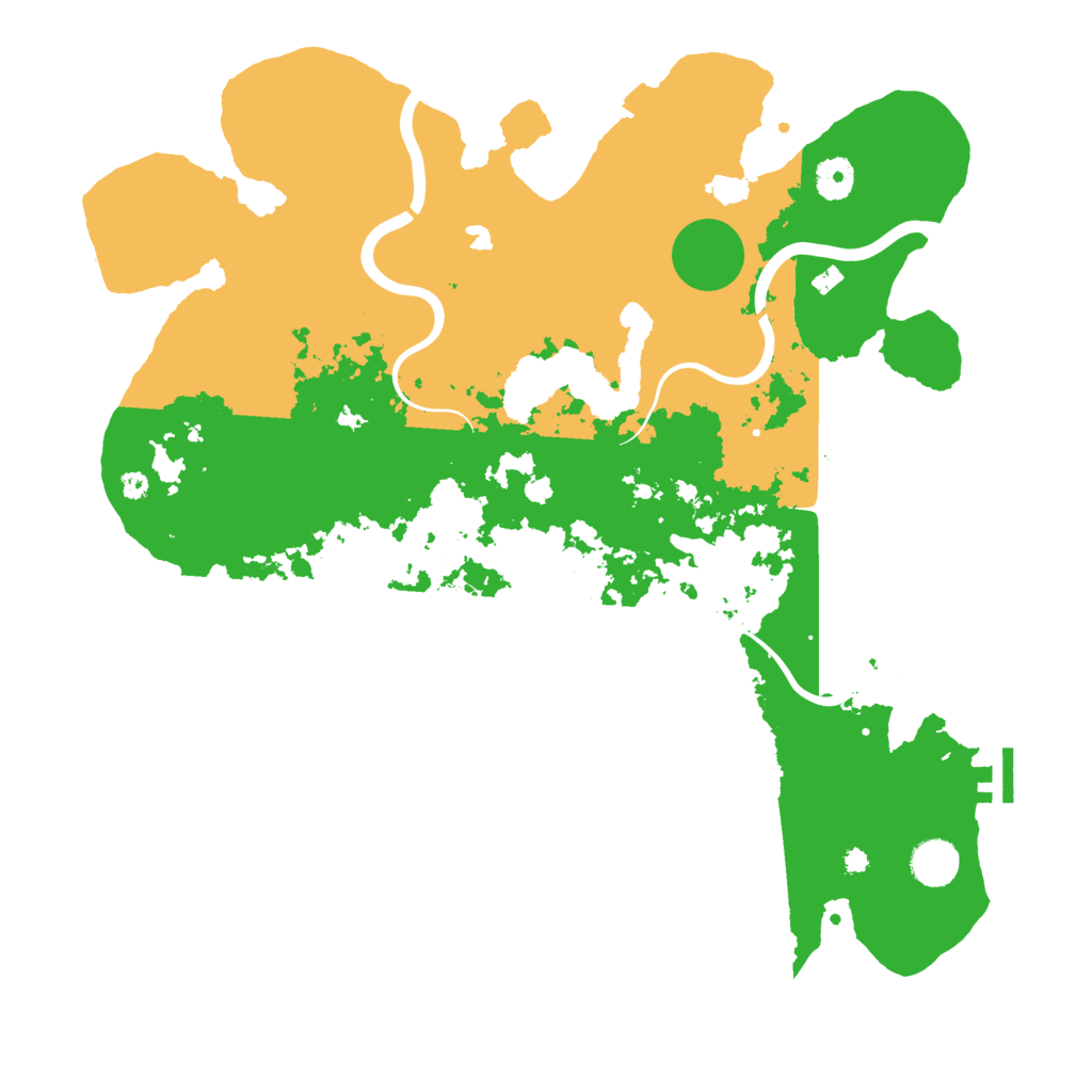 Biome Rust Map: Procedural Map, Size: 4000, Seed: 1537562031