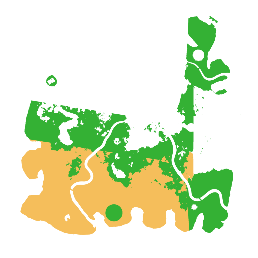 Biome Rust Map: Procedural Map, Size: 4000, Seed: 1006486375