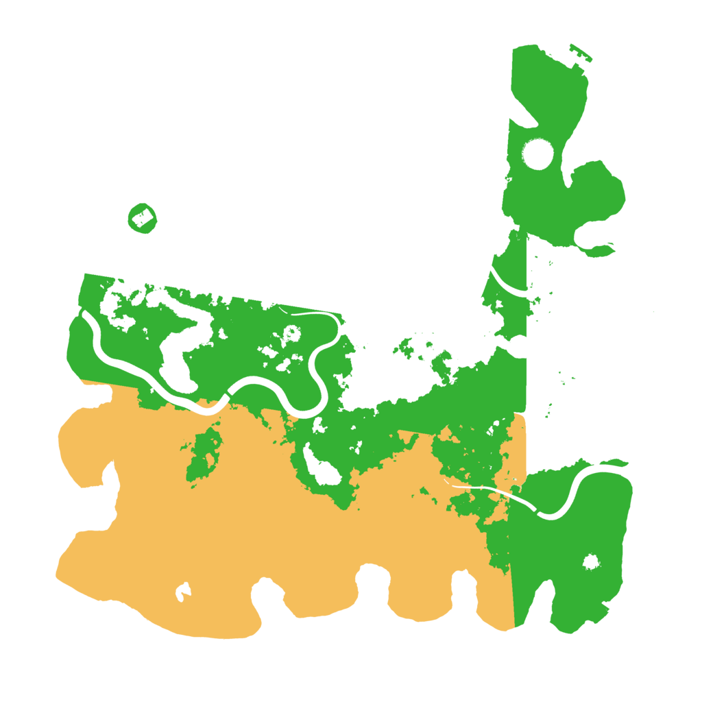 Biome Rust Map: Procedural Map, Size: 4000, Seed: 1006486375