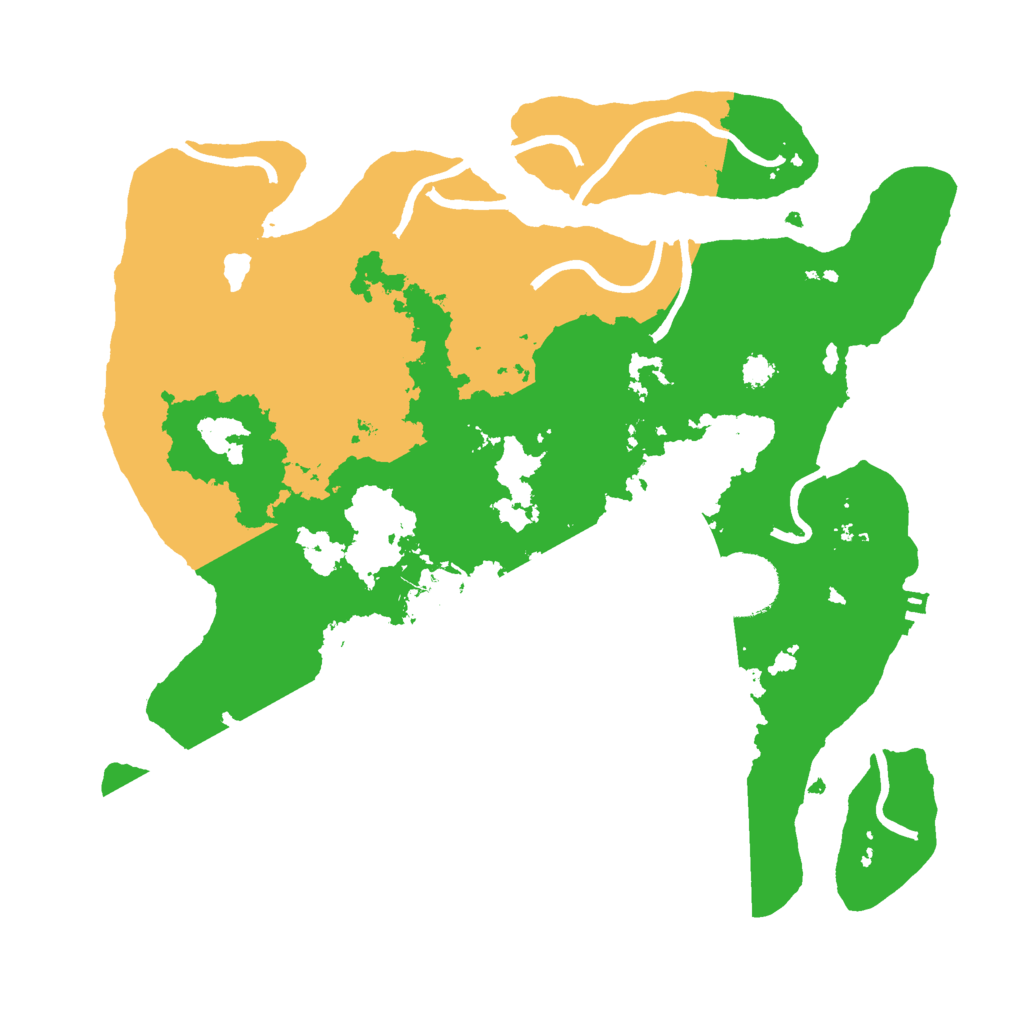 Biome Rust Map: Procedural Map, Size: 3000, Seed: 5926730