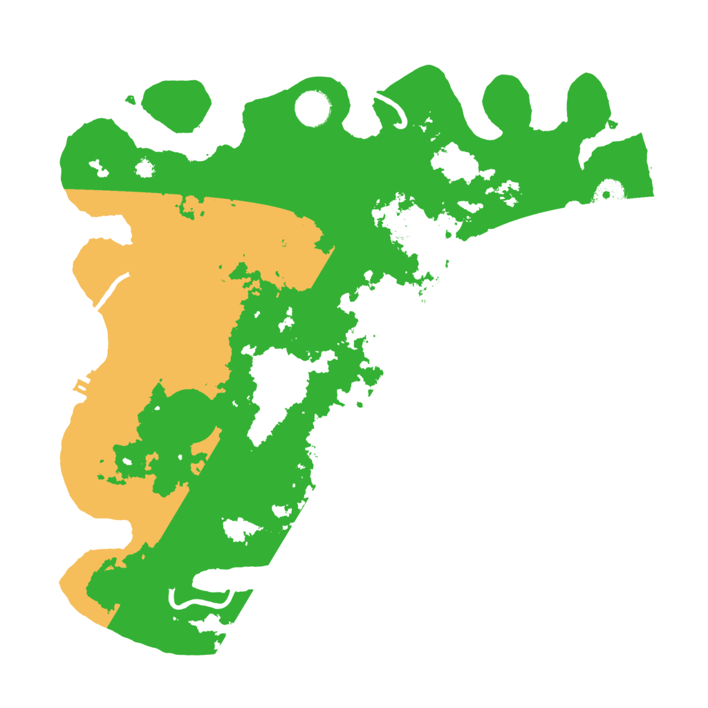 Biome Rust Map: Procedural Map, Size: 3500, Seed: 1518372209