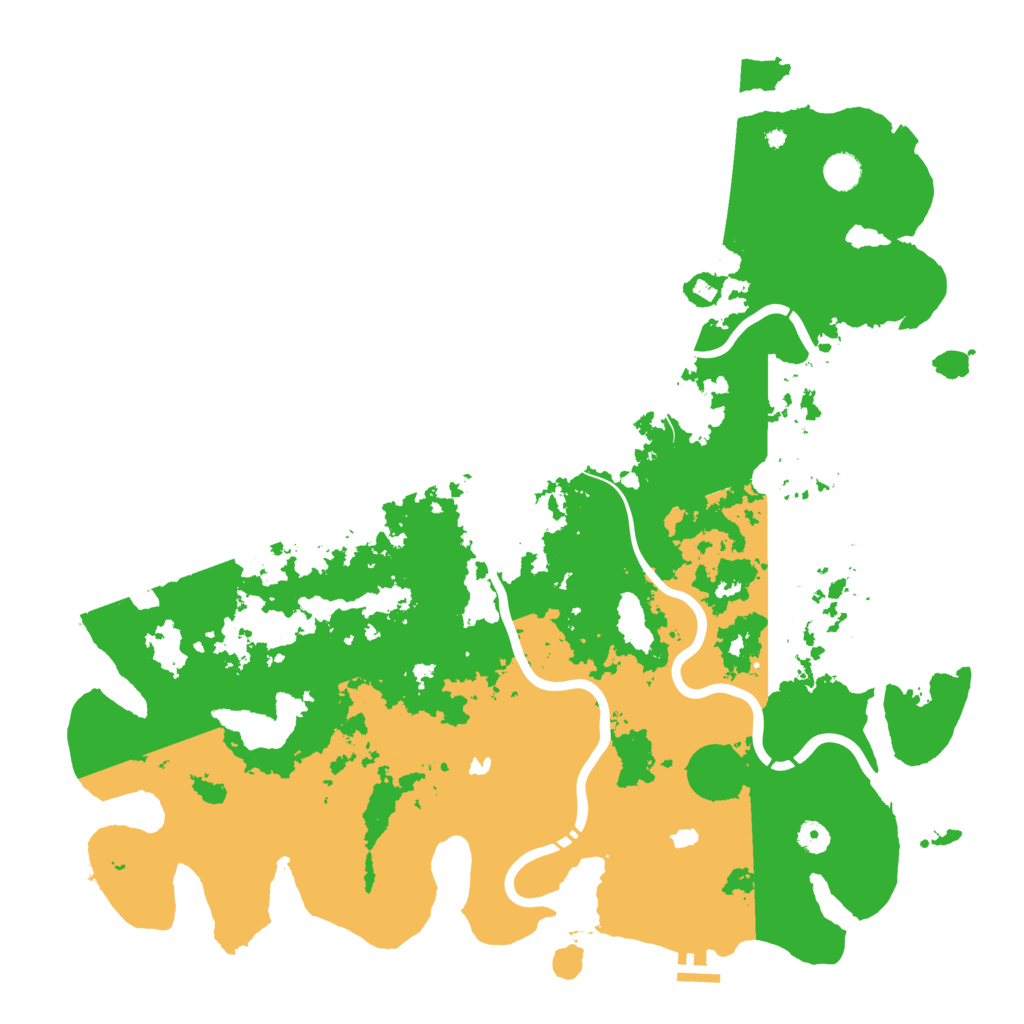 Biome Rust Map: Procedural Map, Size: 4800, Seed: 265542901
