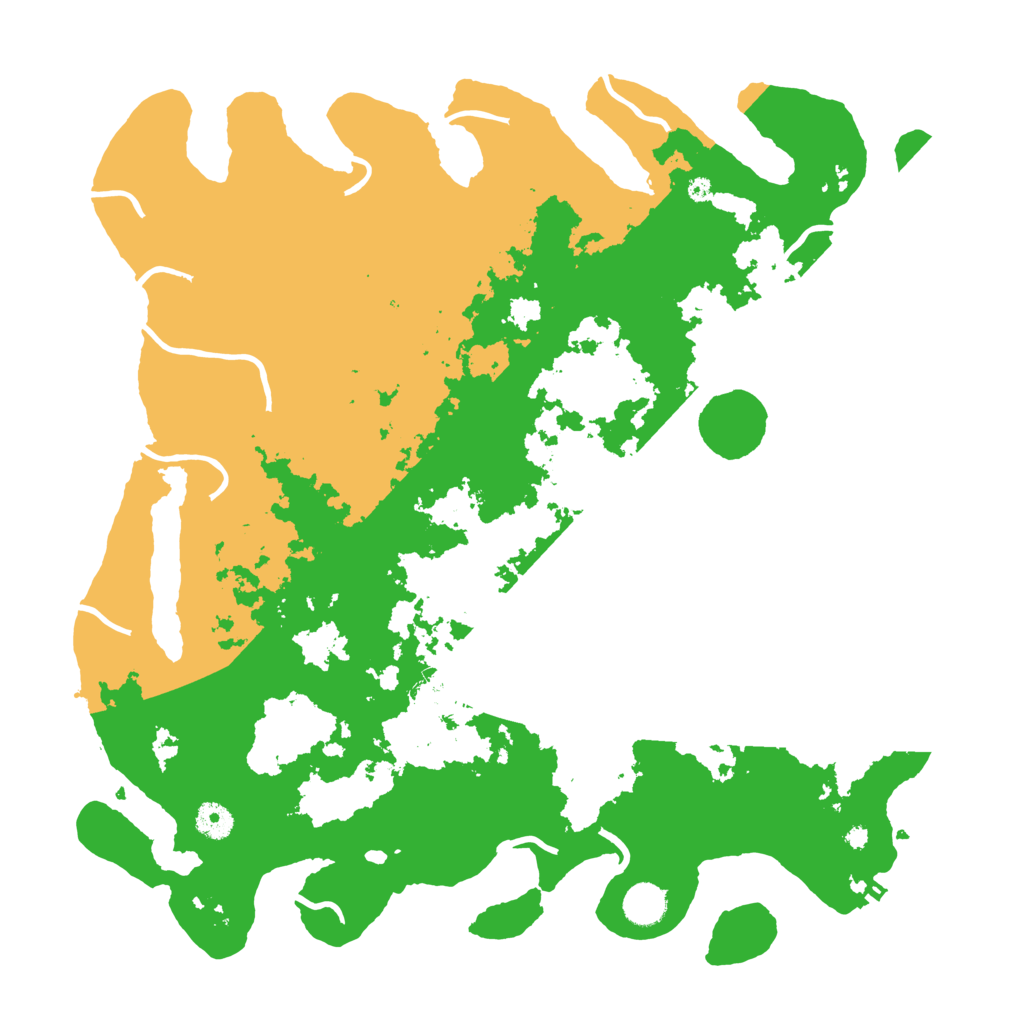 Biome Rust Map: Procedural Map, Size: 4200, Seed: 8648