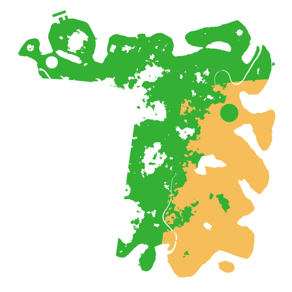 Biome Rust Map: Procedural Map, Size: 4250, Seed: 692629463