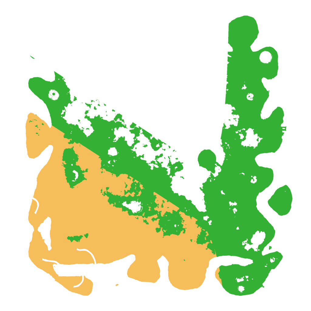 Biome Rust Map: Procedural Map, Size: 4500, Seed: 264495613