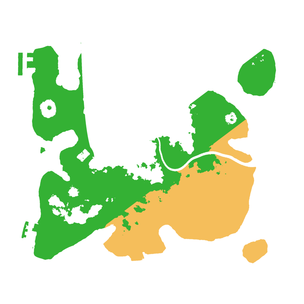 Biome Rust Map: Procedural Map, Size: 2700, Seed: 381437131