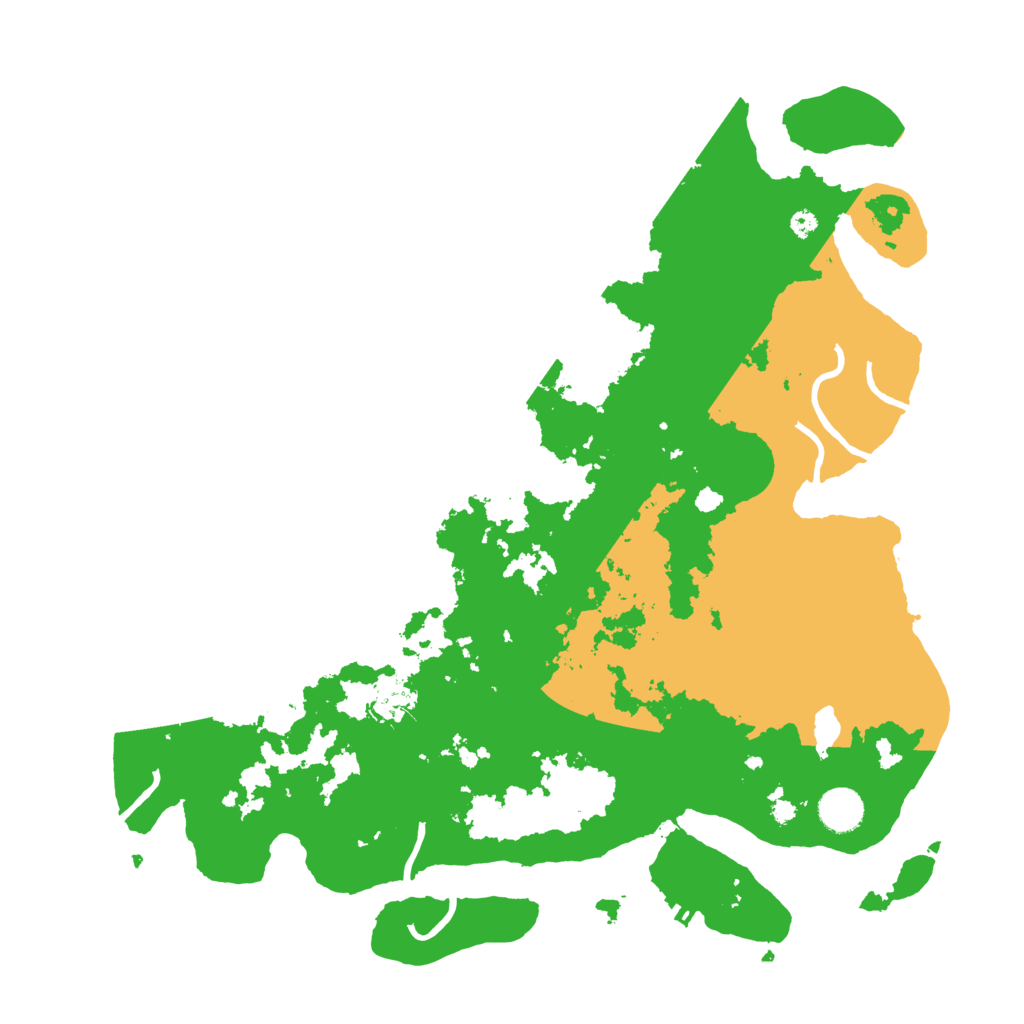 Biome Rust Map: Procedural Map, Size: 4000, Seed: 144665645