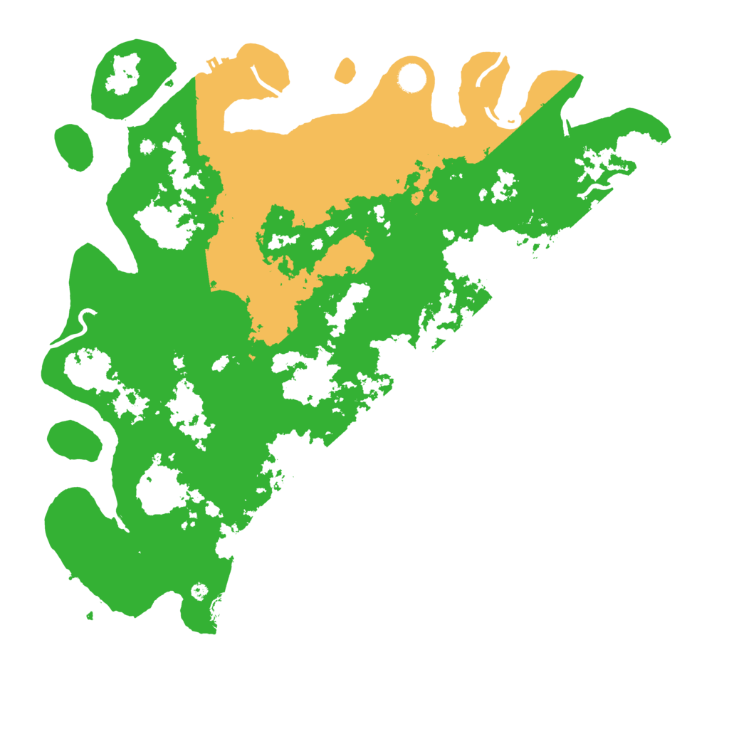 Biome Rust Map: Procedural Map, Size: 4500, Seed: 1333220883
