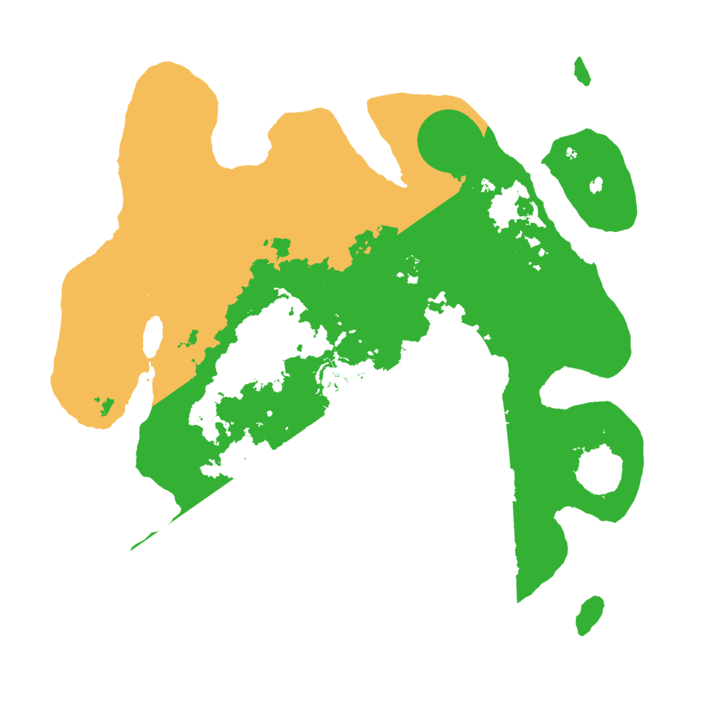 Biome Rust Map: Barren, Size: 3000, Seed: 6431750