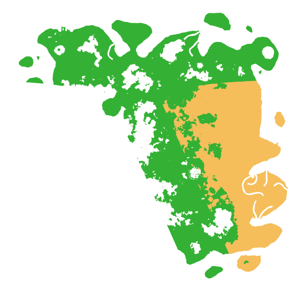 Biome Rust Map: Procedural Map, Size: 4500, Seed: 1930073200