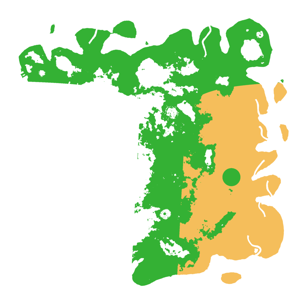 Biome Rust Map: Procedural Map, Size: 4500, Seed: 1037961722
