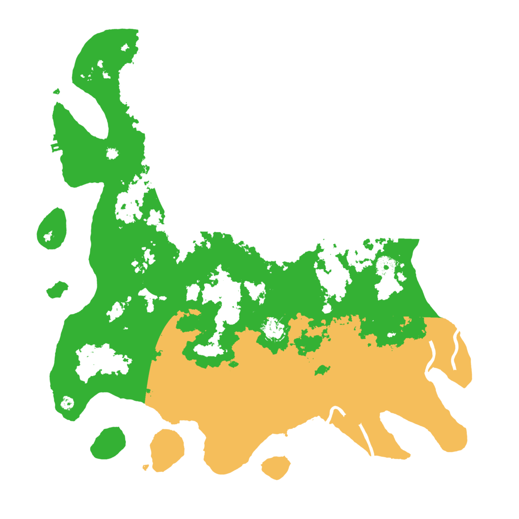 Biome Rust Map: Procedural Map, Size: 4050, Seed: 978886085