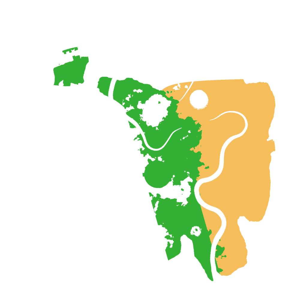 Biome Rust Map: Procedural Map, Size: 3000, Seed: 1170478344