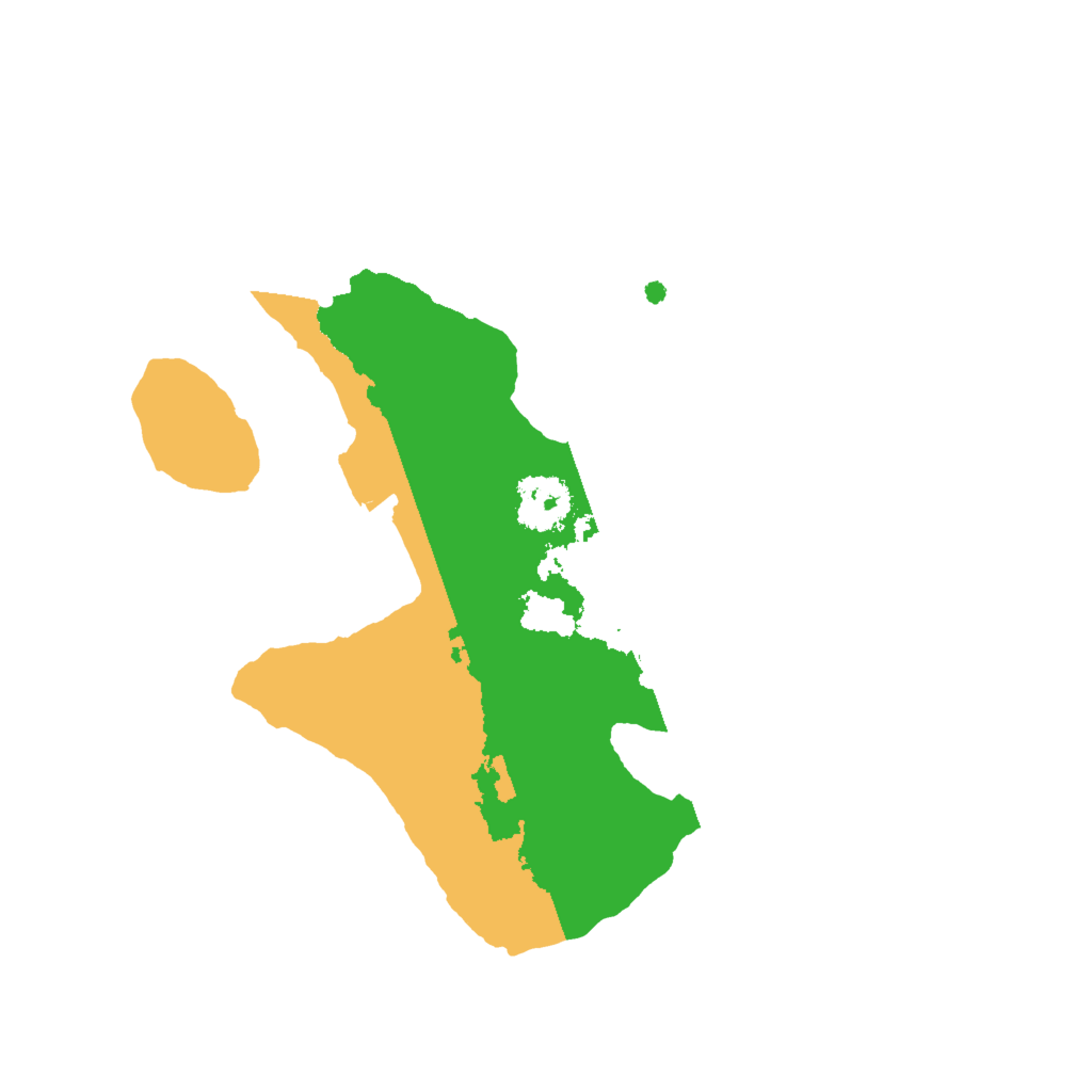 Biome Rust Map: Procedural Map, Size: 2000, Seed: 1203644481