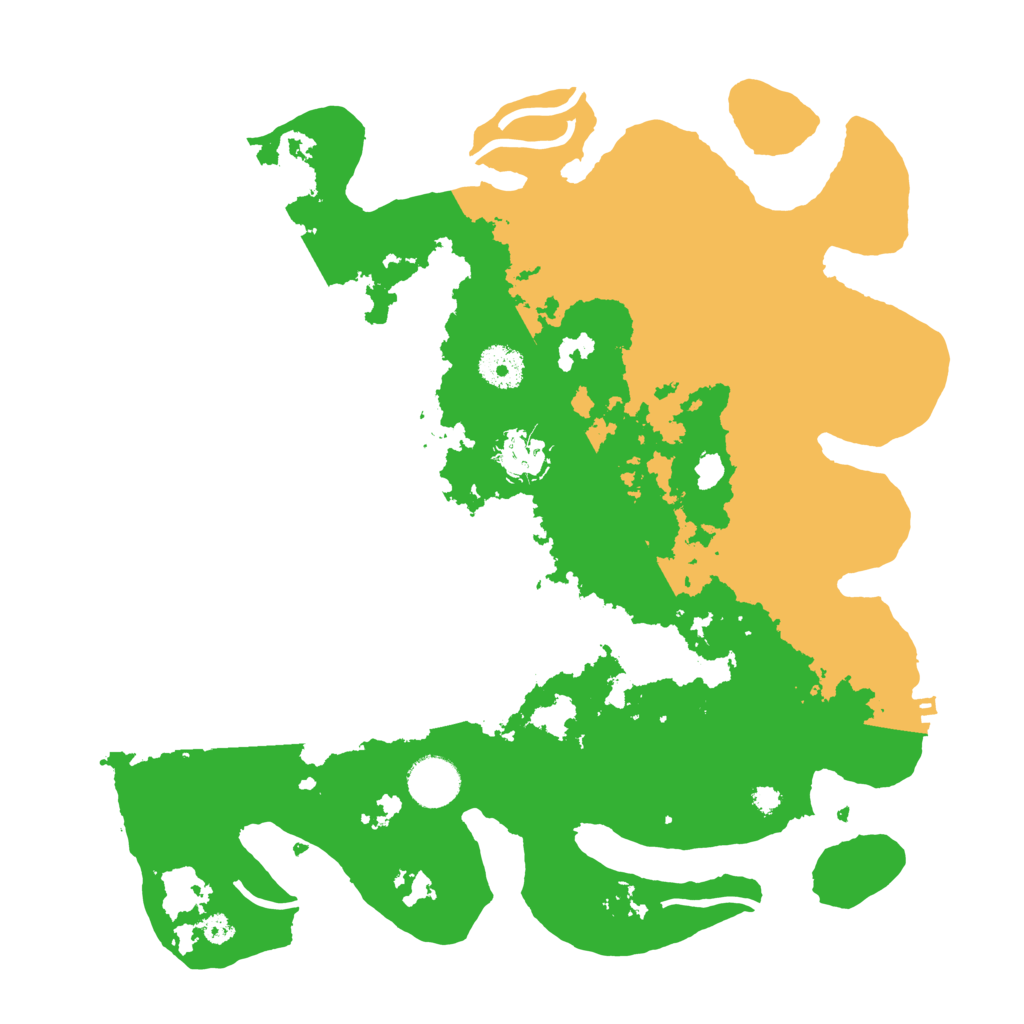 Biome Rust Map: Procedural Map, Size: 3500, Seed: 276635295