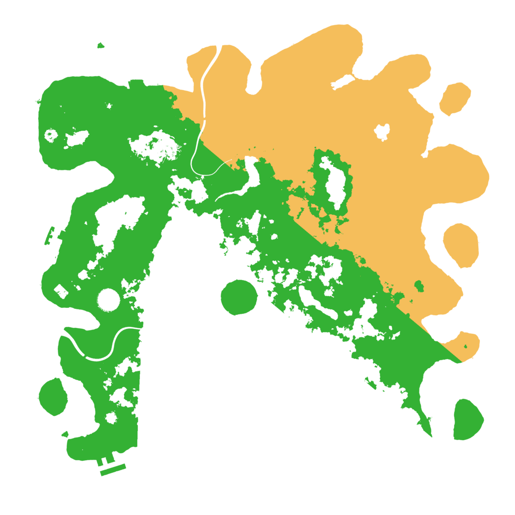 Biome Rust Map: Procedural Map, Size: 4000, Seed: 678373126