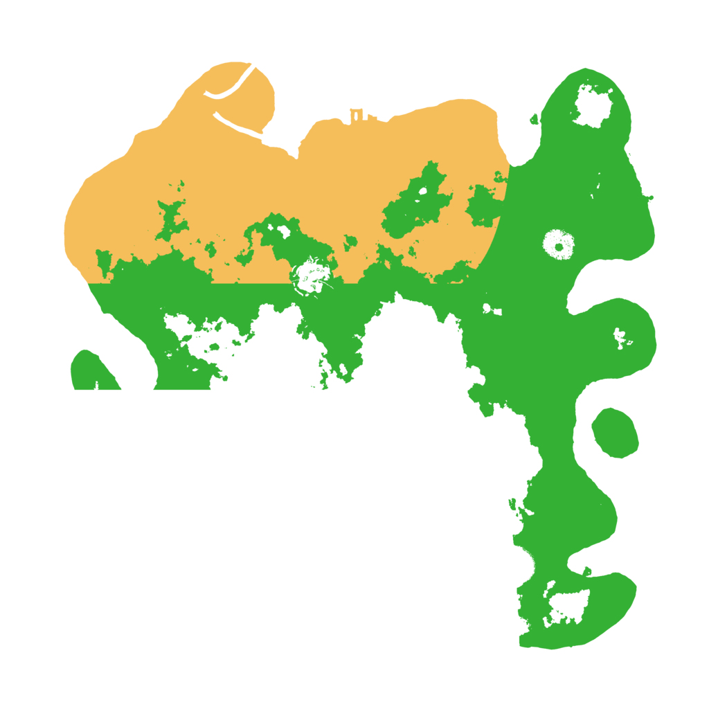 Biome Rust Map: Procedural Map, Size: 3500, Seed: 114449798
