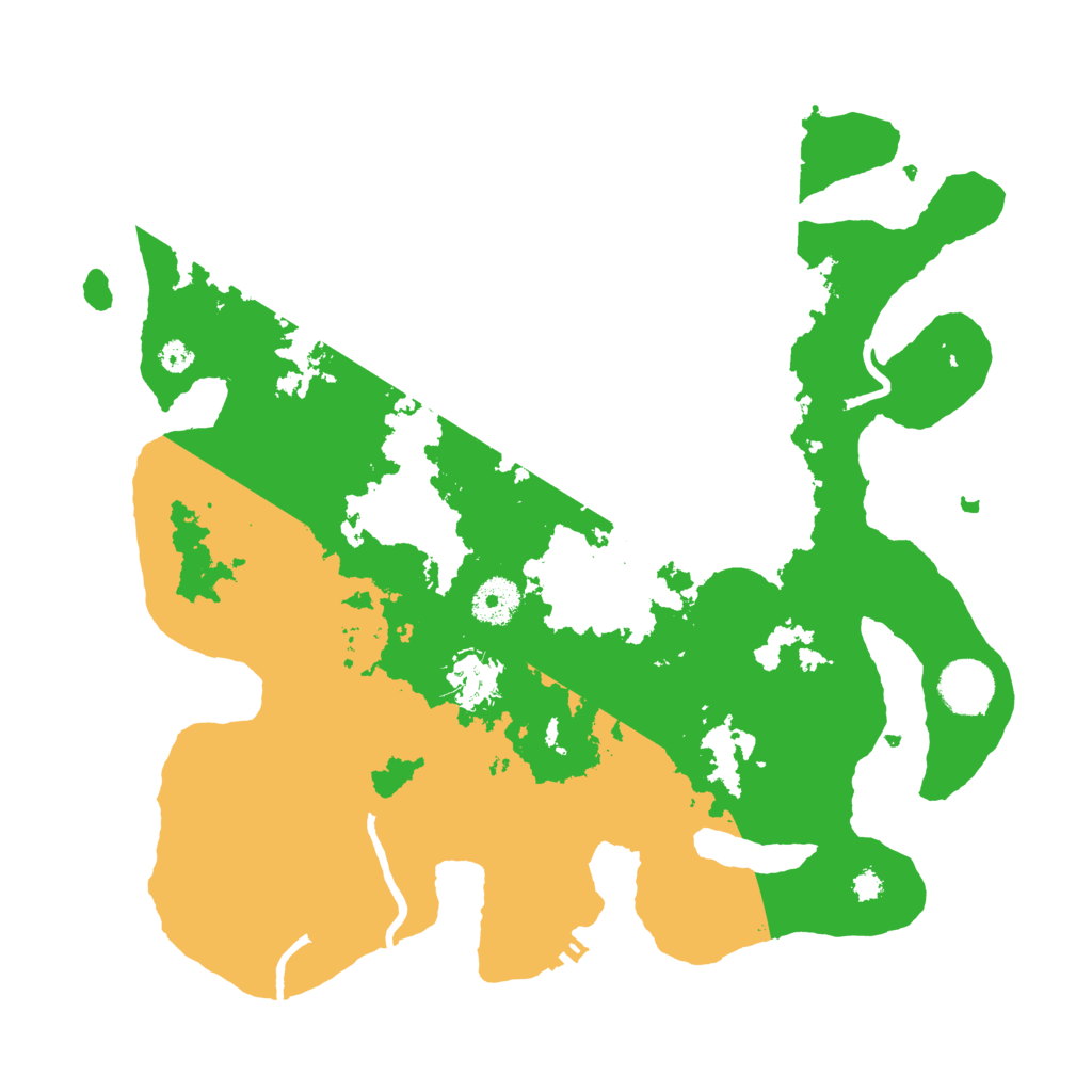 Biome Rust Map: Procedural Map, Size: 3500, Seed: 453571674