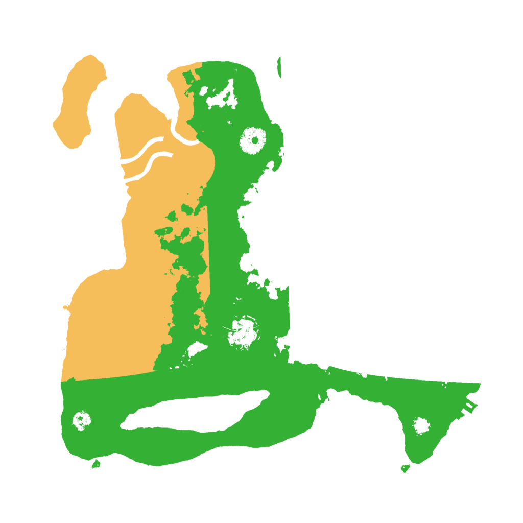 Biome Rust Map: Procedural Map, Size: 3000, Seed: 1394219706