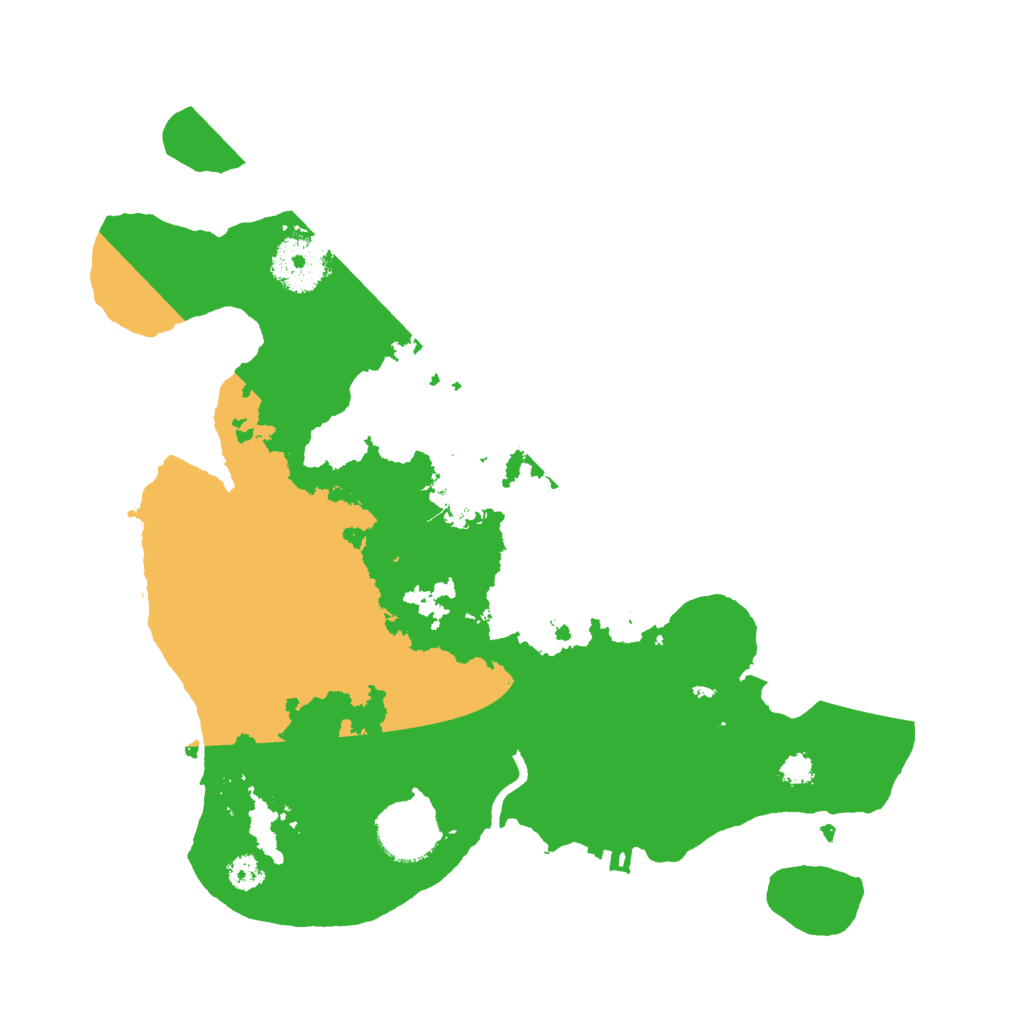 Biome Rust Map: Procedural Map, Size: 3000, Seed: 623762865