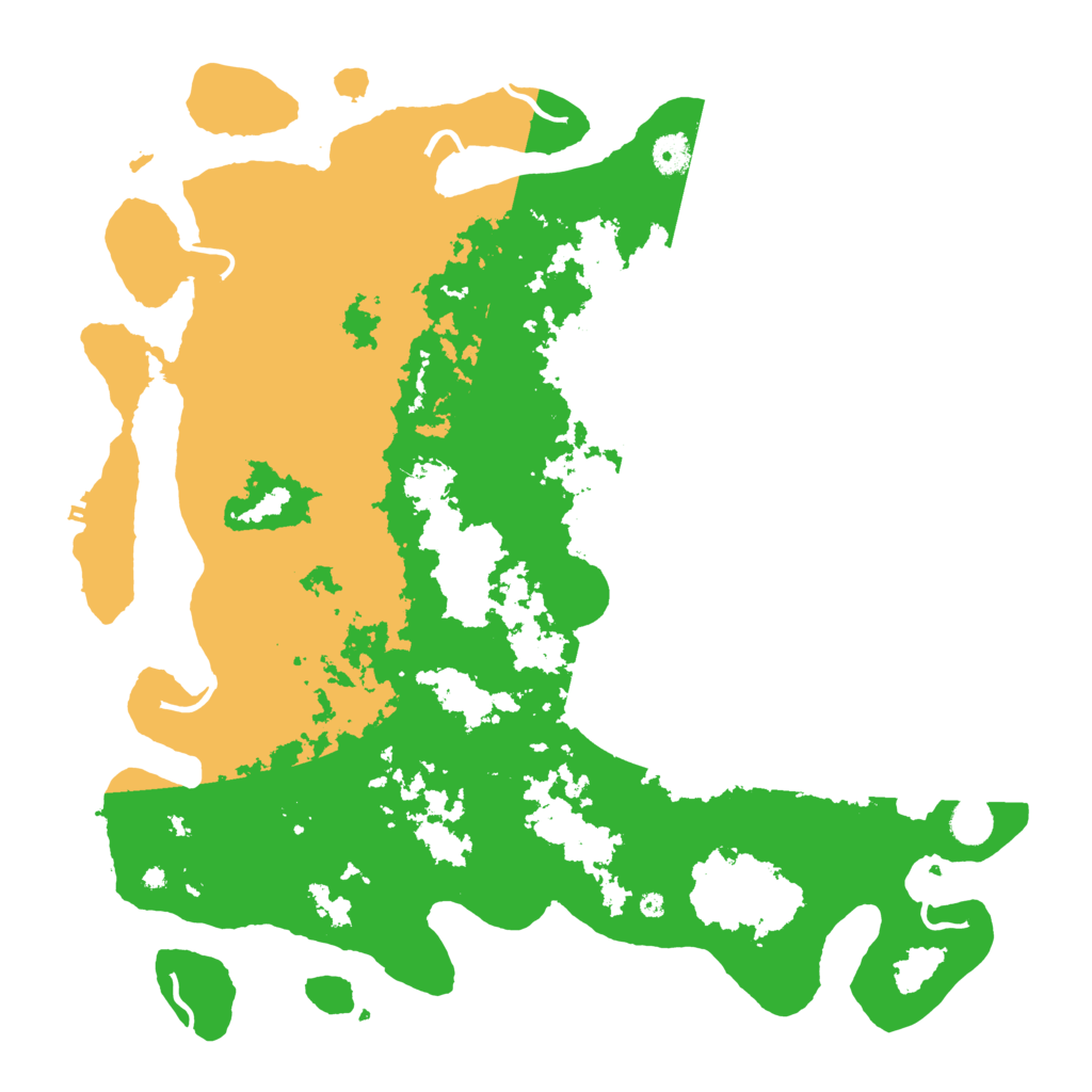 Biome Rust Map: Procedural Map, Size: 4500, Seed: 867539
