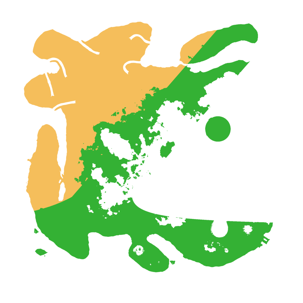 Biome Rust Map: Procedural Map, Size: 3164, Seed: 12420