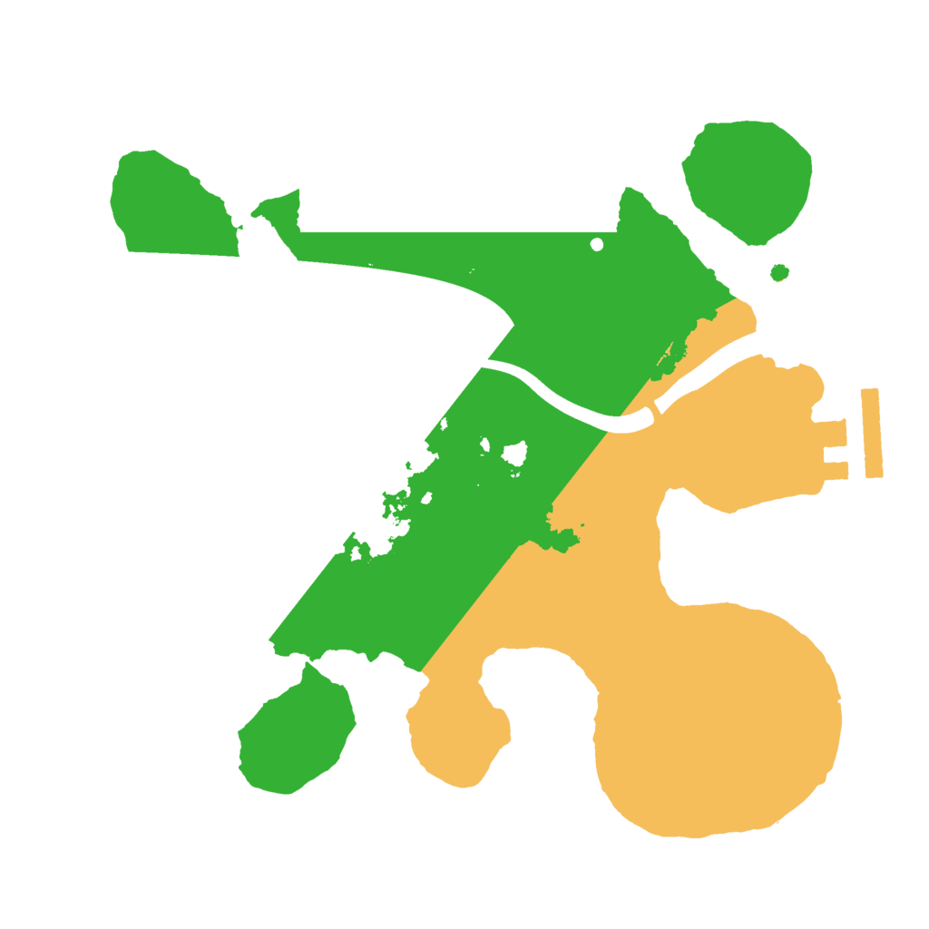 Biome Rust Map: Procedural Map, Size: 2100, Seed: 69133769