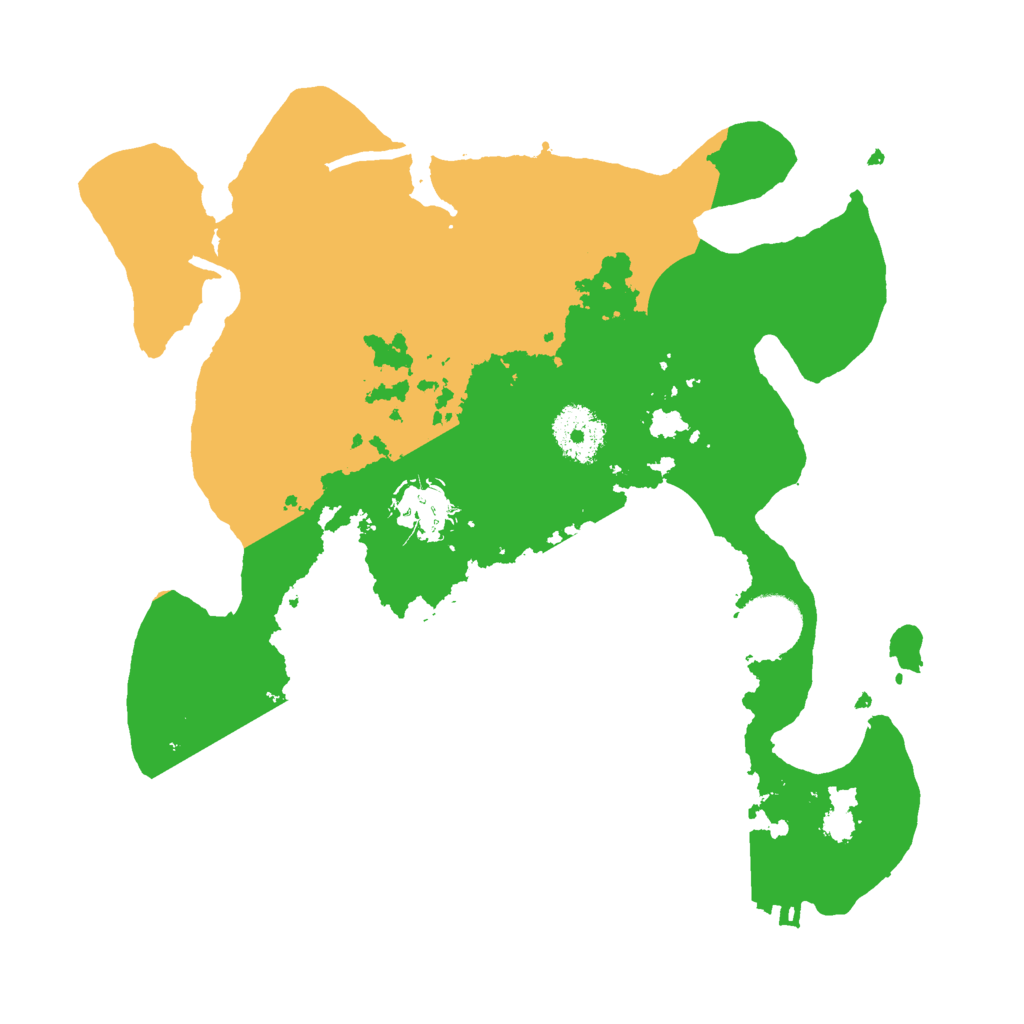 Biome Rust Map: Procedural Map, Size: 3000, Seed: 146574