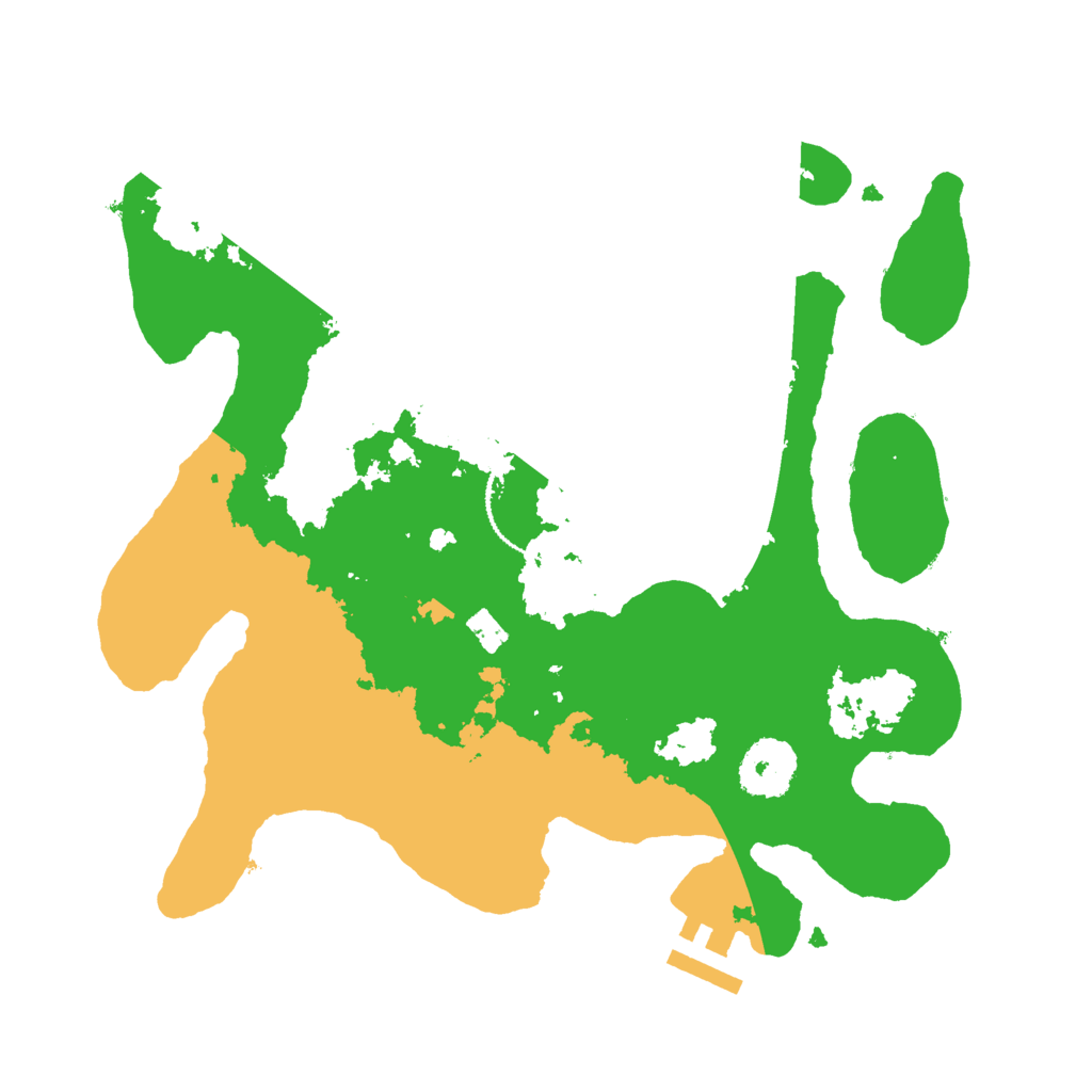 Biome Rust Map: Procedural Map, Size: 2850, Seed: 854132235
