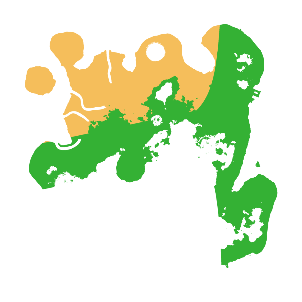 Biome Rust Map: Procedural Map, Size: 2850, Seed: 85413