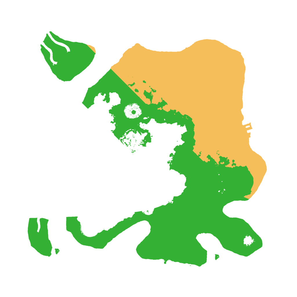 Biome Rust Map: Procedural Map, Size: 2800, Seed: 854132245