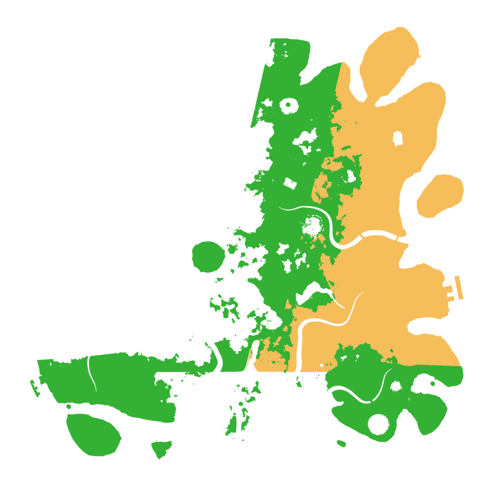 Biome Rust Map: Procedural Map, Size: 4250, Seed: 2649