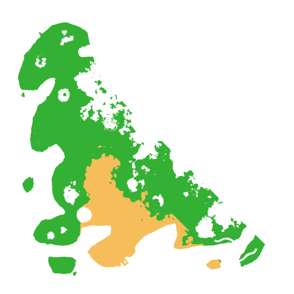 Biome Rust Map: Procedural Map, Size: 3500, Seed: 269037449