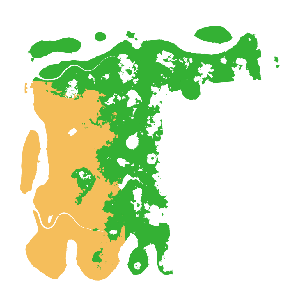 Biome Rust Map: Procedural Map, Size: 4250, Seed: 45892539