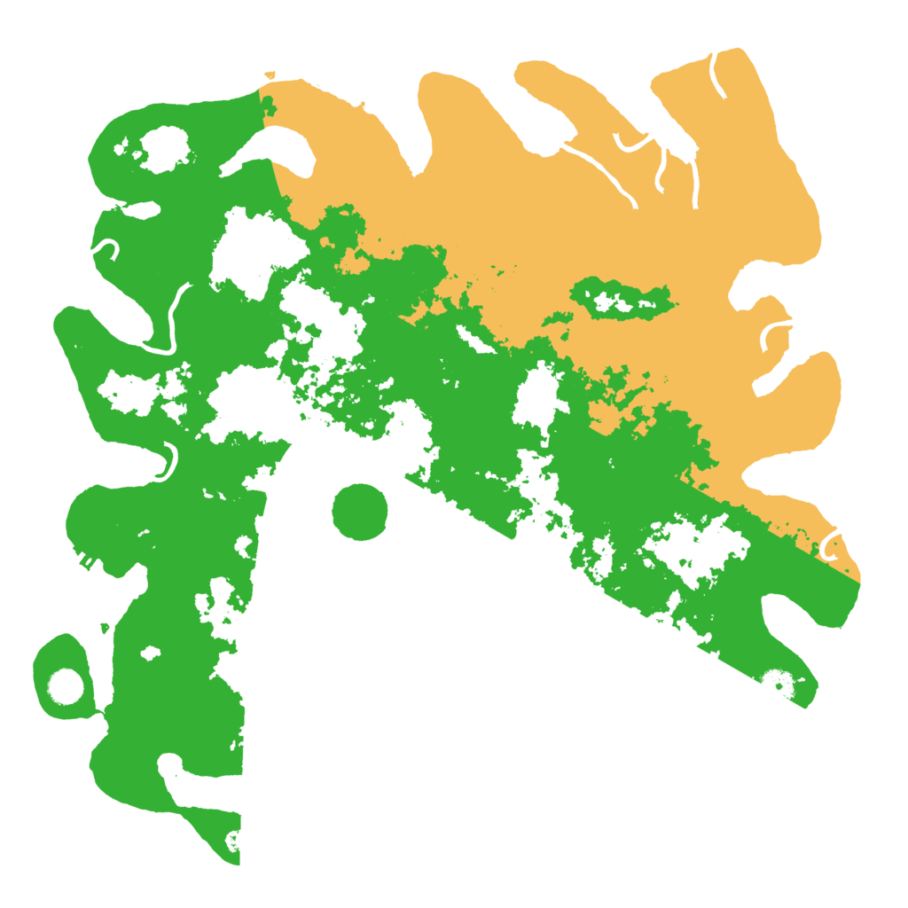 Biome Rust Map: Procedural Map, Size: 4500, Seed: 1047976121