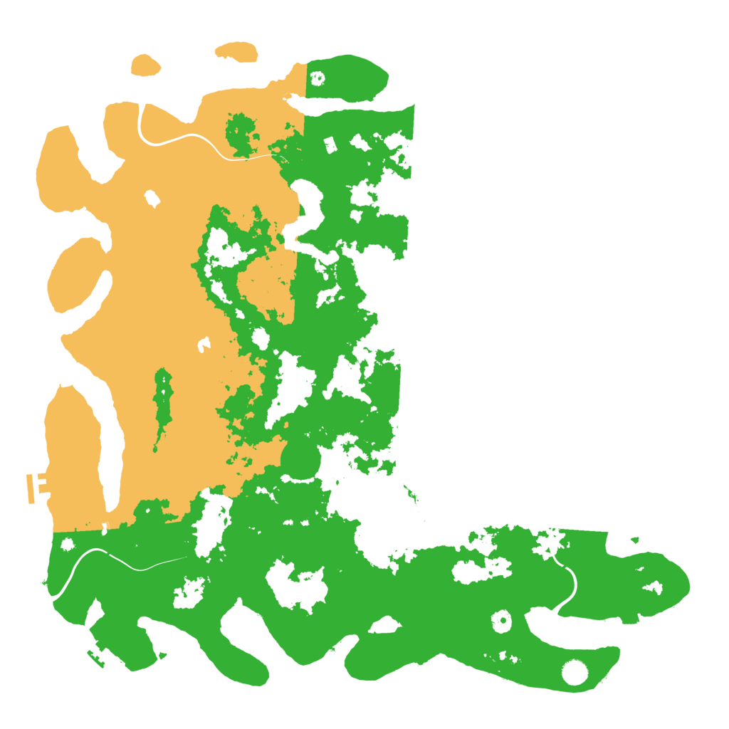 Biome Rust Map: Procedural Map, Size: 5000, Seed: 1979527042