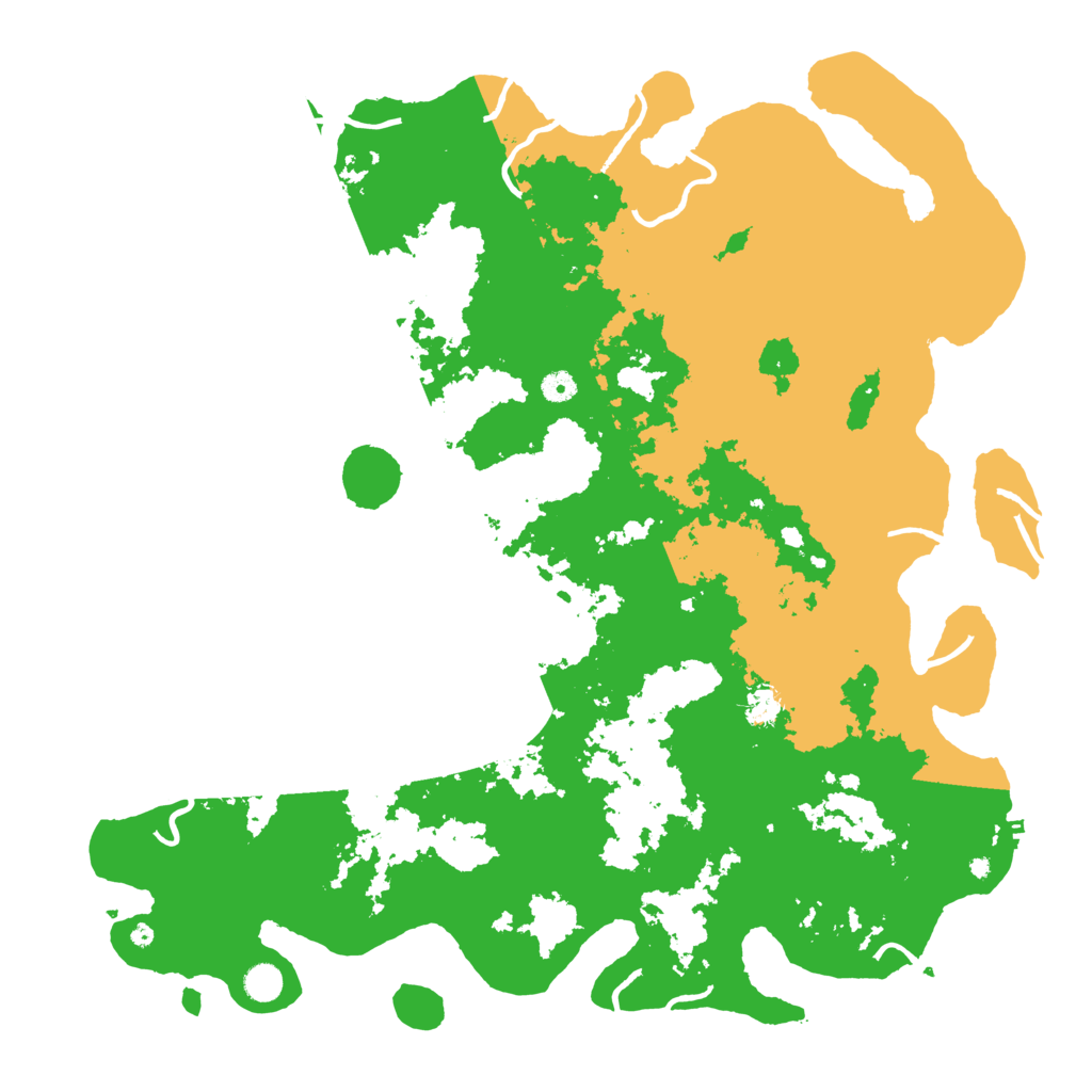 Biome Rust Map: Procedural Map, Size: 5000, Seed: 113859545