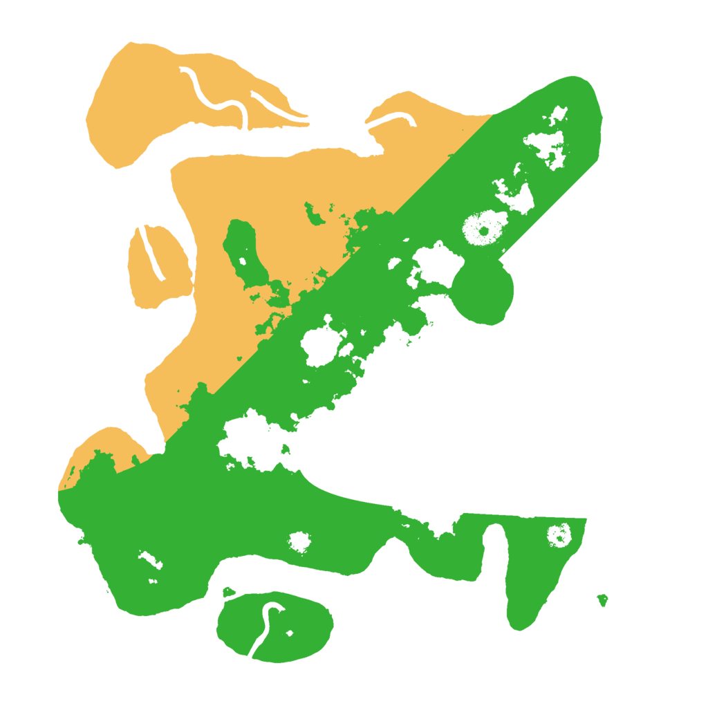 Biome Rust Map: Procedural Map, Size: 3000, Seed: 258579929