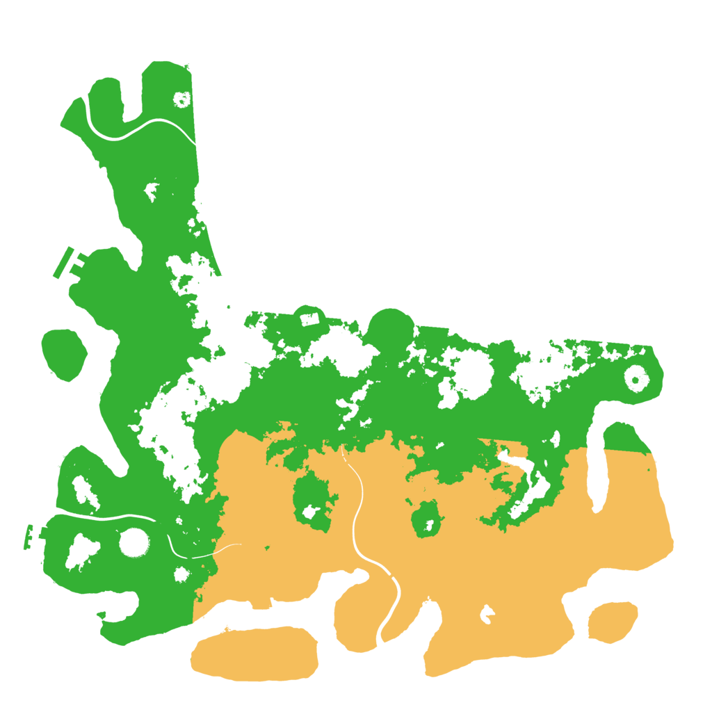 Biome Rust Map: Procedural Map, Size: 4250, Seed: 543439356