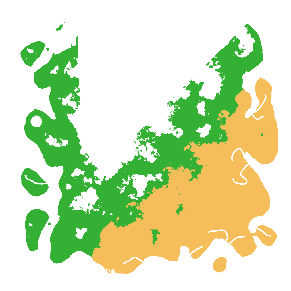 Biome Rust Map: Procedural Map, Size: 4500, Seed: 1975054571