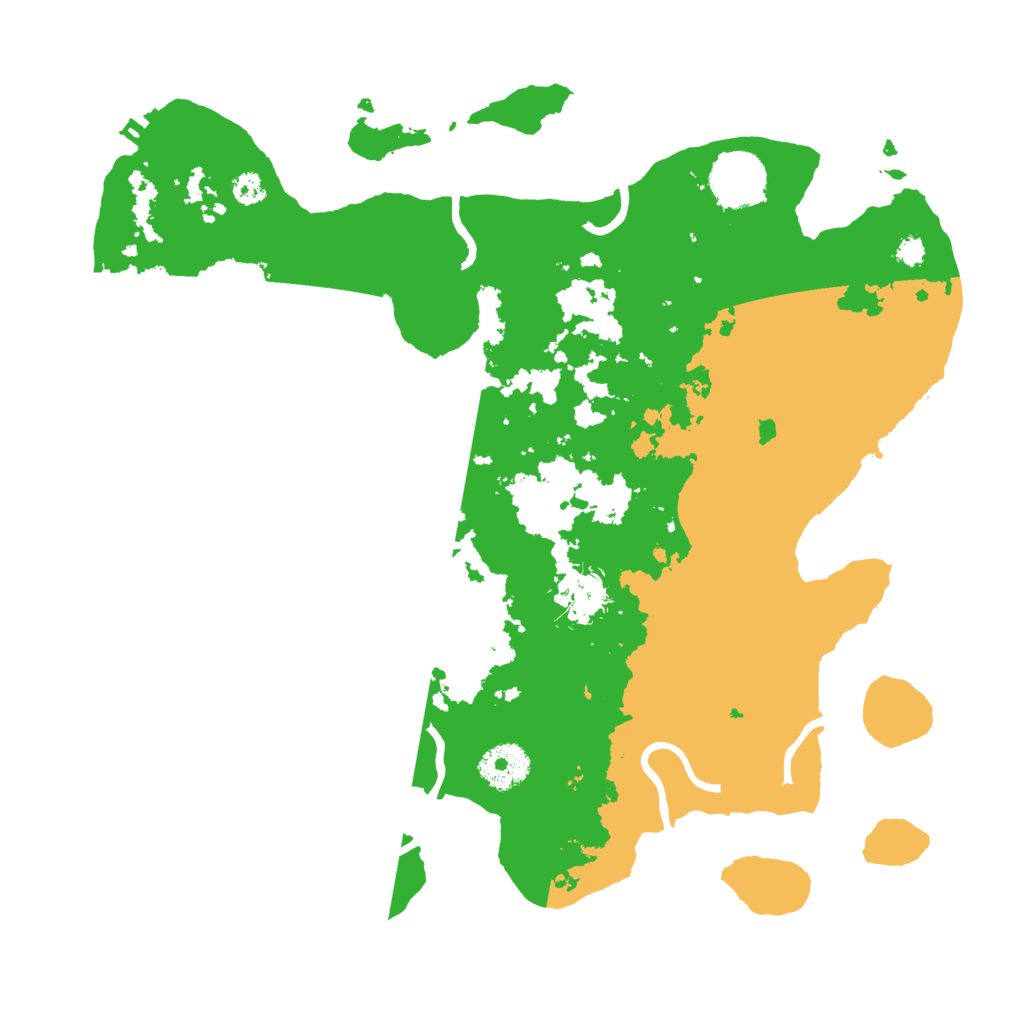 Biome Rust Map: Procedural Map, Size: 3250, Seed: 1597818764