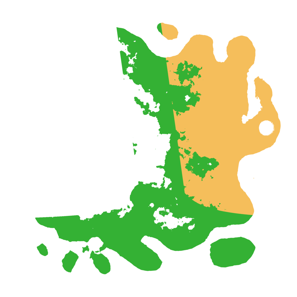 Biome Rust Map: Barren, Size: 3500, Seed: 1969994983