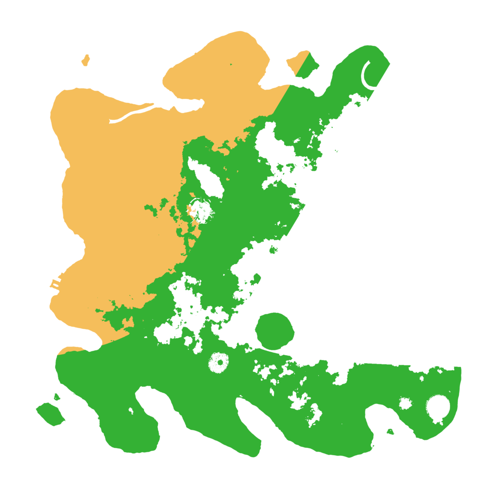 Biome Rust Map: Procedural Map, Size: 3700, Seed: 1969724427