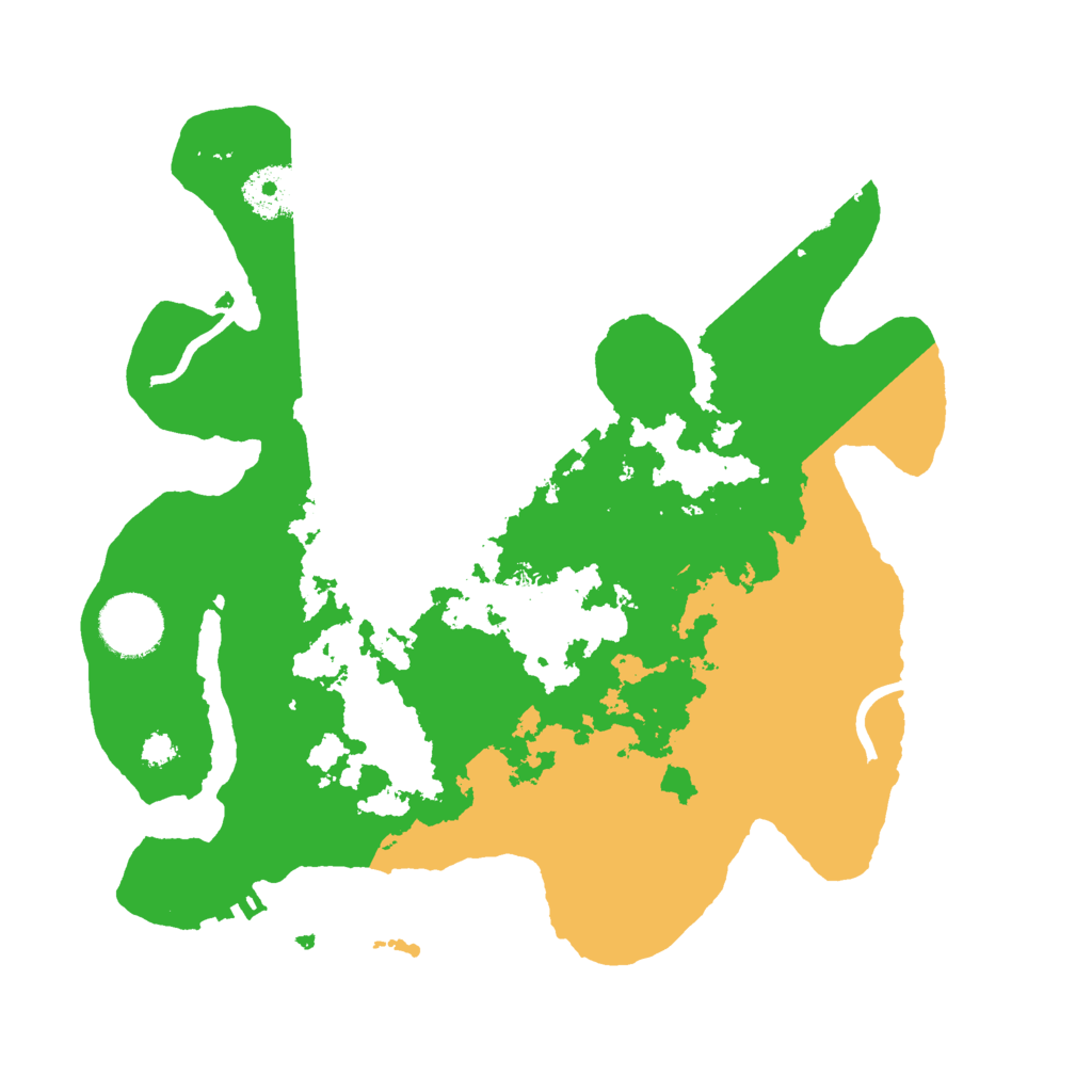 Biome Rust Map: Procedural Map, Size: 3000, Seed: 665240223