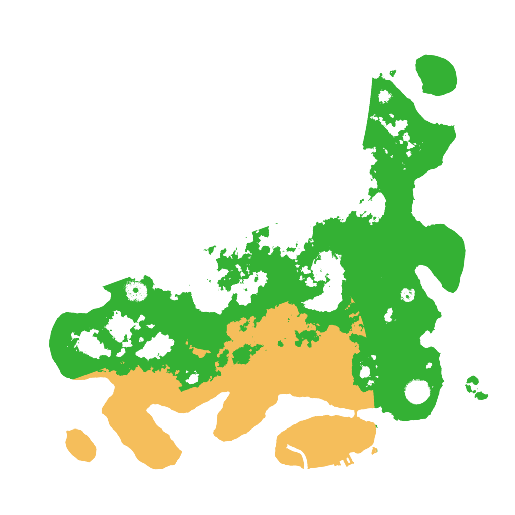 Biome Rust Map: Procedural Map, Size: 3700, Seed: 1614759039